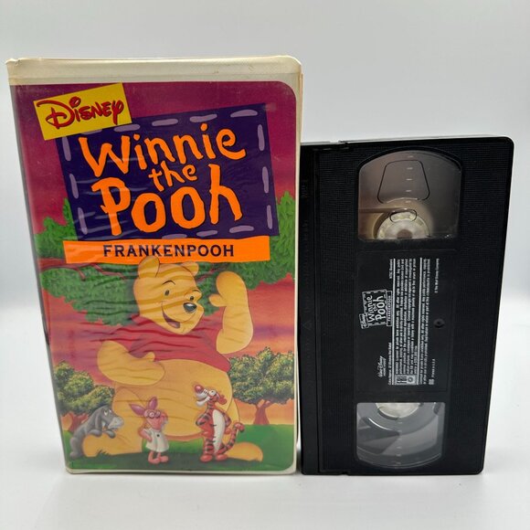 Disney’s Winnie The Pooh Frankenpooh 1995 VHS Movie Animated Classic Kids Video - Picture 3 of 3